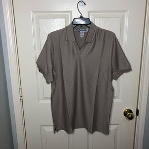 Extreme V-Neck Ladies Pullover Golf Polo Shirt L